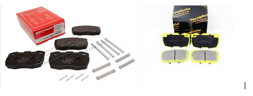 SFP000260P - Brake pad kit XS performance pad  by Britpart XS, TF AllmakesBrake Part Land Rover Range Rover Defender