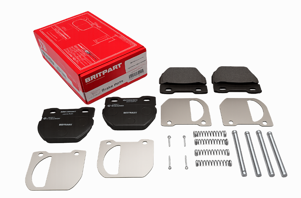 SFP000280GBRX - Brake Pad Set – Rear – With Fitting Kit  by BritpartBrake Part Land Rover Range Rover Defender