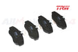 SFP500120G - Brake Pad Set - Front Brakes  by DelphiBrake Part Land Rover Range Rover 