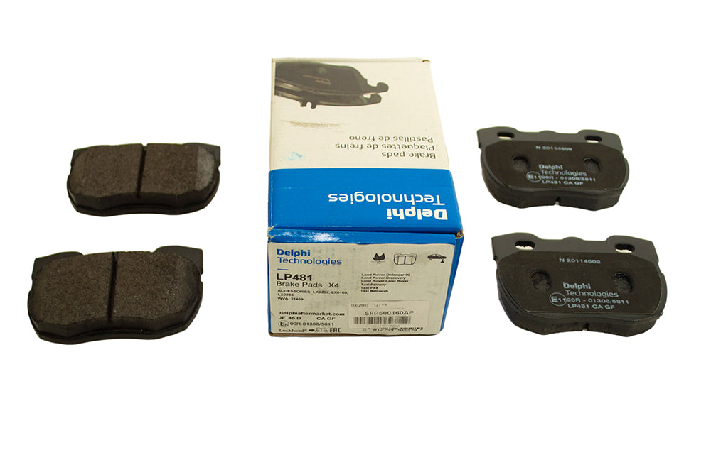 SFP500160AP - BRAKE PAD SET FRONT  by Delphi Land Rover Range Rover 