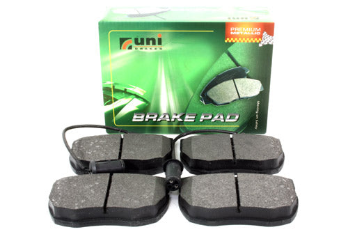 SFP500180 - Brake Pad Set – Front – Vented – With Sensor  by Britpart, Mintex, UnibrakesBrake Part Land Rover Range Rover Discovery, Range Rover