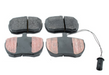 SFP500220G - Brake Pad Set – Front – Solid Disc  by DelphiBrake Part Land Rover Range Rover Defender, Discovery, Range Rover