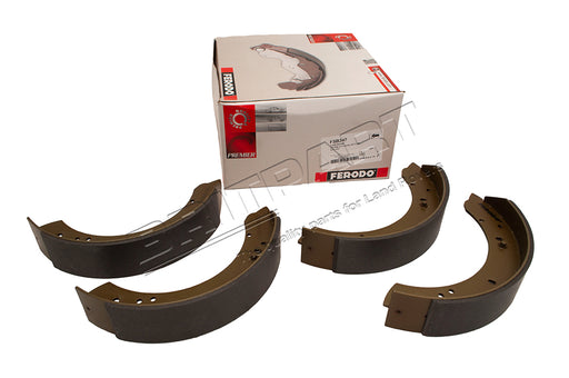 STC2797F - brake shoes rear axle set of 4 OEM  by Delphi, FerodoBrake Part Land Rover Range Rover Defender, Series