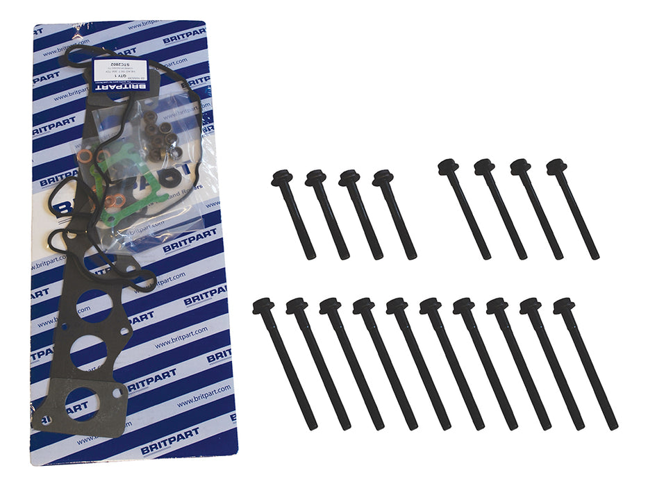 STC2802B - 300Tdi HEAD SET & BOLTS - NO HEAD GASKET  Land Rover Range Rover 