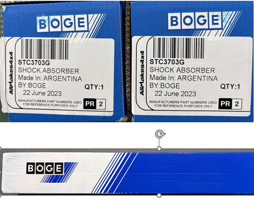STC2830 - Shock Absorber – Front – Air Suspension  by BogeSteering or Suspension Part Land Rover Range Rover Range Rover