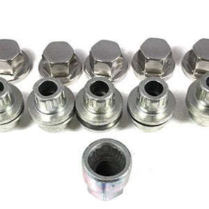 STC8843AA - Locking Wheel Nut Set - (alloy wheels) silver
