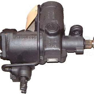 QAF500120 - Steering box 4-bolt assy LHD NEW REPLACEMENT Without Droparm