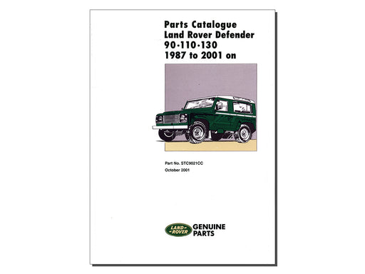 STC9021CC - Parts Catalogue  by BrooklandsAccessory Land Rover Range Rover Defender