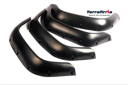 TF110 - Wheel Arch Extension Kit – +50mm – Matte Black  by TerrafirmaBody Part Land Rover Range Rover Defender