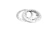 TF112KIT - Beadlock Rings - Weld-On (X4)  by TerrafirmaWheel System Part Land Rover Range Rover Defender, Discovery, Range Rover