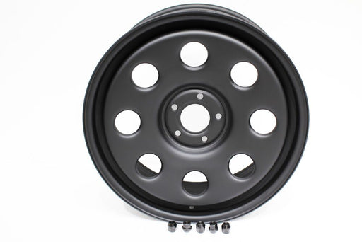TF1520 - Steel Wheel with Nuts – Black – 20x8  by TerrafirmaWheel System Part Land Rover Range Rover Defender, Discovery, Range Rover Sport