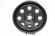 TF1520 - Steel Wheel with nuts- Black 20X8  - Terrafirma  by TerrafirmaWheel System Part Land Rover Range Rover Defender, Discovery, Range Rover Sport