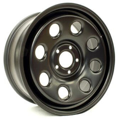 TF152 - Stalen velg – 18x8 Zwart – Met moeren