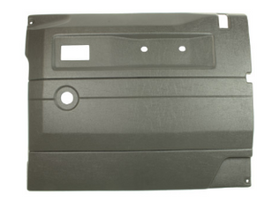 TF2442 - DGREY RH PUSH BUTTON FRT DOOR CARD WITH MANUAL WINDOWS DEF