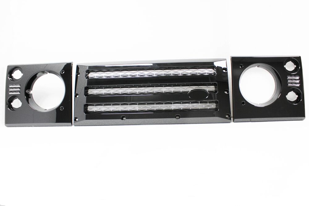 TF270 - SPORT FRONT GRILL AND HEADLIGHT SURROUNDS FITS DEFENDER  by TerraFirmaBody Part Land Rover Range Rover Defender