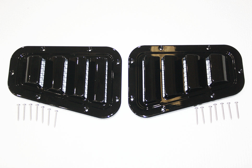 TF272GF - SPORT WING TOP VENT GRILLES-GLOSS BLK  by TERRAFIRMA Land Rover Range Rover 