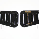 TF272GF - Sport Wing Top Vent Grilles-Gloss Blk