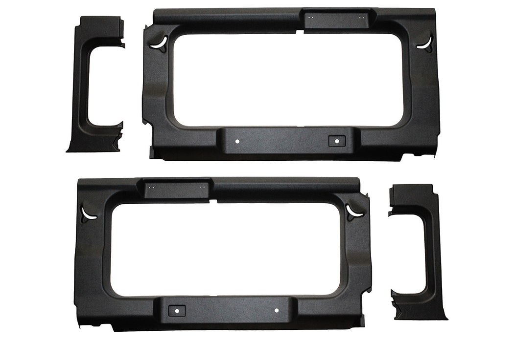 TF2750 - Rear Trims with Windows - Black  by Terrafirma Land Rover Range Rover 