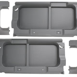 TF2755 - Light Rear Window Trim Panels Without Windows - Defender 110COMM - Grey