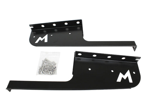 TF3012B - Rear M Flap Brkts - Black - Pair - 110  by Terrafirma Land Rover Range Rover 