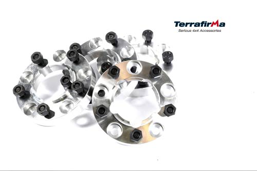 TF301 - Wheel Spacer Set 30mm Alloy - OEM  by TerrafirmaWheel System Part Land Rover Range Rover Defender, Discovery, Range Rover