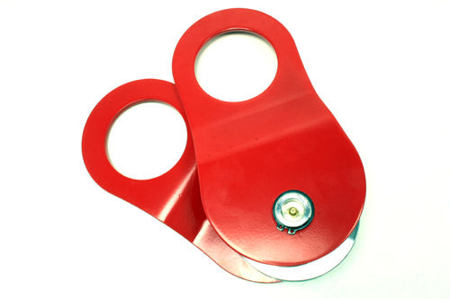 TF3305 - SNATCH BLOCK WITH GREASE FITTING - RED  by TERRAFIRMA Land Rover Range Rover 