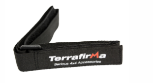 TF3333 - Hook & Loop Fastening Strap  by TerrafirmaSafety or Security Part Land Rover Range Rover Defender, Discovery, Freelander 1, Range Rover, Range Rover Sport, Range Rover Evoque, Range Rover Velar, Series