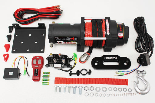 TF3340 - X4000 12V Winch  by TerrafirmaElectrical Part Land Rover Range Rover 