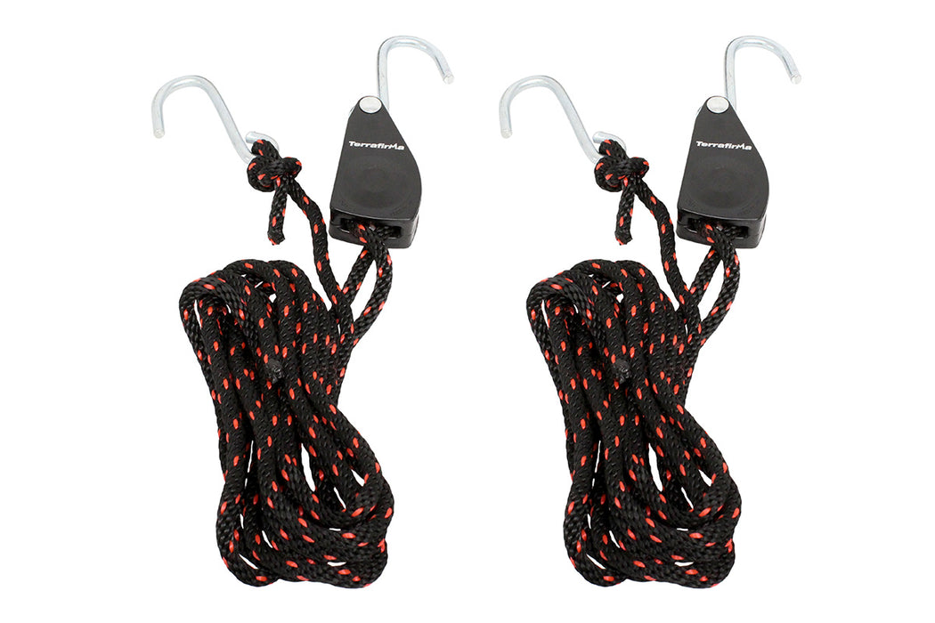 TF3348 - Ratchet Guy Ropes - 6mm x 3m - Pair  by Terrafirma Land Rover Range Rover 