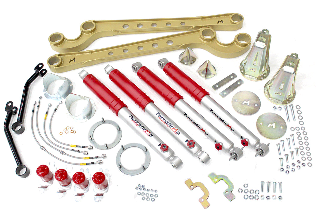 TF581 - MAXI Dislocation Kit - +3" Travel - Discovery 2  by Terrafirma Land Rover Range Rover 