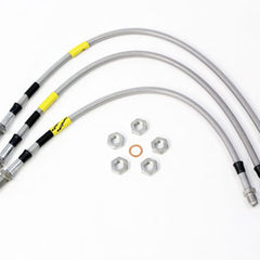 TF640GD - Brake hose kit Stainless Steel + 50mm extra length