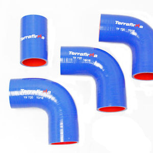 TF735 - SILICONE I/C HOSE KIT BLACK 90/110/130 200TDI