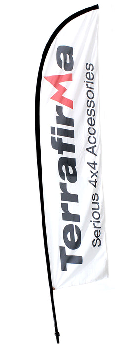 TF792 - Feather Flag  by Terrafirma Land Rover Range Rover 