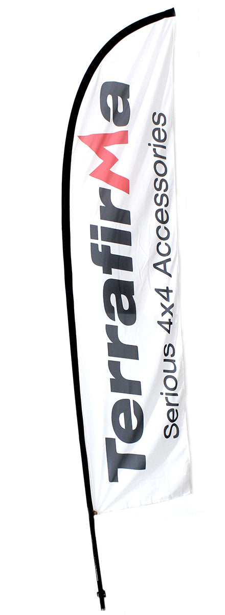 TF792 - Feather Flag  by Terrafirma Land Rover Range Rover 
