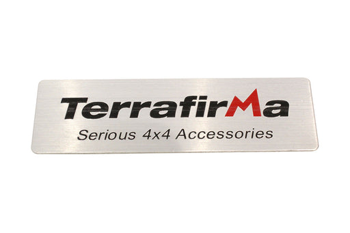 TF8050 - Metal Badge - Self Adhesive  by Terrafirma Land Rover Range Rover 