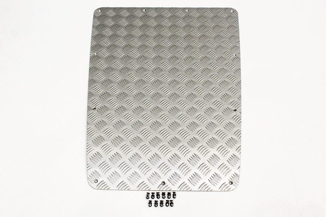 TF8200 - TF Bonnet Cheq. Plate - Silver - Pre-2007  by Terrafirma Land Rover Range Rover 