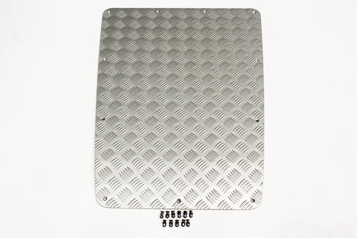TF8200 - TF Bonnet Cheq. Plate - Silver - Pre-2007  by Terrafirma Land Rover Range Rover 