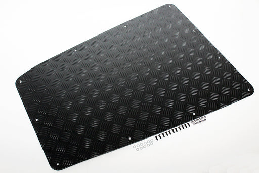 TF8201 - TF Bonnet Cheq. Plate - Black - Pre-2007  by TerrafirmaBody Part Land Rover Range Rover 