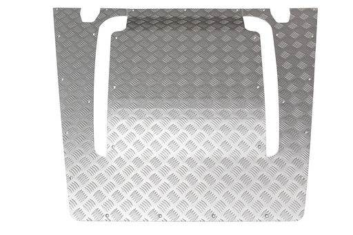 TF8210 - Bonnet Cheq Plate - Silver - Defender 07 On  by Terrafirma Land Rover Range Rover 