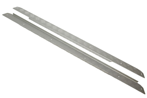 TF8219 - Side Sills Pair - Silver - All Defender 90  by Terrafirma Land Rover Range Rover 