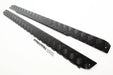 TF8220 - Side Sills Pair - Black - All Defender 90  by Terrafirma Land Rover Range Rover 