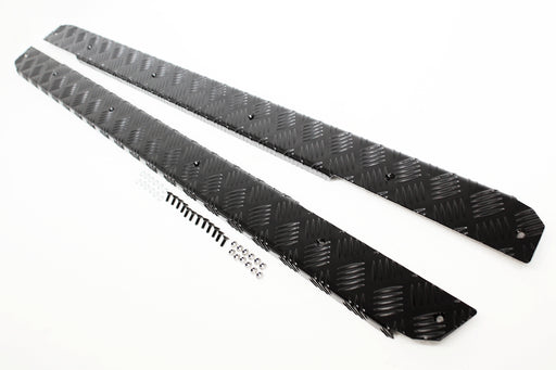 TF8220 - Side Sills Pair - Black - All Defender 90  by Terrafirma Land Rover Range Rover 