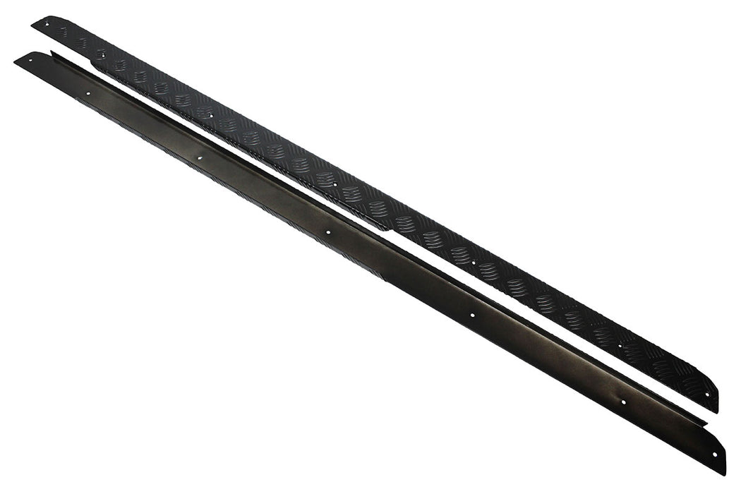 TF8224 - Side Sills - Black - 110 - Non-S Wagon  by Terrafirma Land Rover Range Rover 