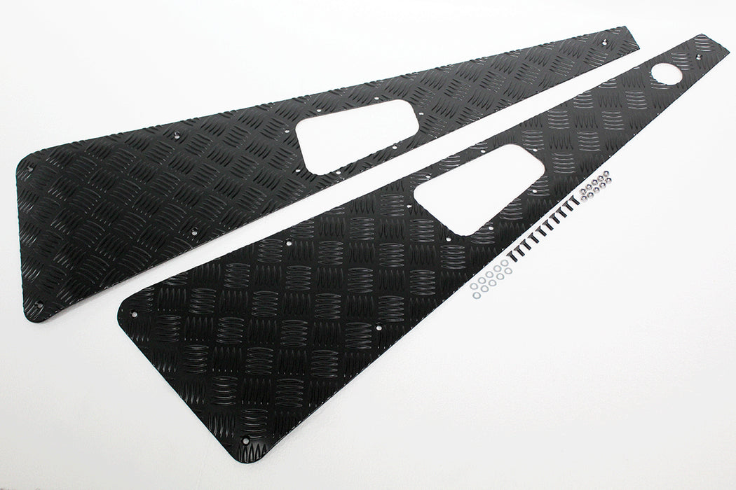 TF8226 - WING TOPS-CHEQ PLATE-BLACK- LAH-PRE-07  by Terrafirma Land Rover Range Rover 
