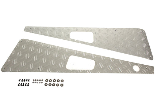 TF8229 - Wing Tops-Cheq Silver Plate - Rah-Pre-07  by Terrafirma Land Rover Range Rover 