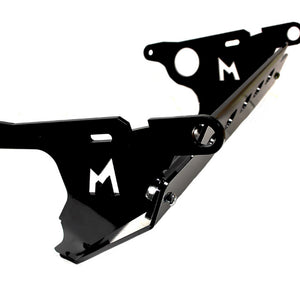 TF841LB - Terra Firma alloy steering guard Defender LHD BLACK