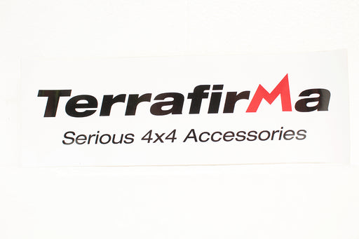 TFDECAL1 - Sticker 300mm x 100mm  by Terrafirma Land Rover Range Rover 