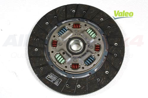 UQB000130 - Clutch plate 130 heavy duty 300tdi 242mm  by ValeoClutch Part Land Rover Range Rover Defender