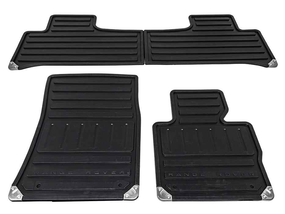 VPLMS0682LR - Mats - Floor - Rubber - Set  by LAND ROVER Land Rover Range Rover 