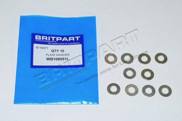 WB108051L - Washer  by BritpartHardware Part Land Rover Range Rover Defender